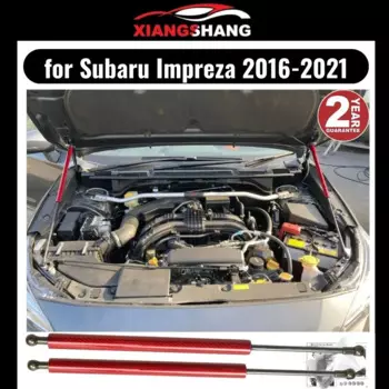 Капот амортизатор капота стойки бара для Subaru, автомобильные аксессуары, брелок для автомобиля Subaru, ГК/GT 5th 2016-2021 спереди газлифт Поддержка Распорки амортизатор