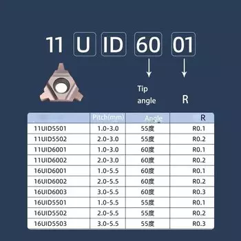 Карбидные вставки DASAN UID DM9230 10 шт.