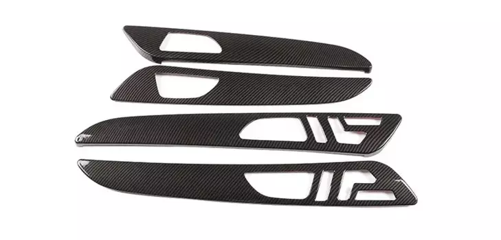 Карбоновая внутренняя дверная ручка для mercedes benz M gle 2012 2013 2015 2014 2016 2017 w166 2018 350x400 gls