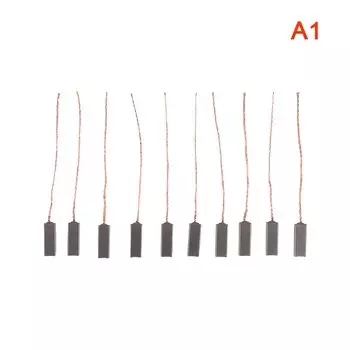 Карбоновые щетки для генератора HUXUAN, 10 шт., 4x6x17 мм