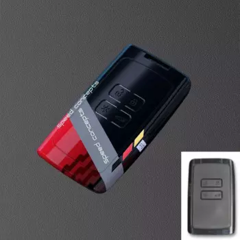 Карбоновый чехол для ключа из АБС-пластика для Renault Captur Megane Talisman Espace Clio Zoe Koleos Scenic 4 Arkana Dacia Sandero Card Remote