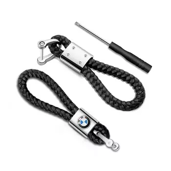 Карбоновый металлический брелок для ключей с логотипом автомобиля M Брелок для BMW X1 X3 X4 X5 E46 E90 F20 E60 E39 F10 M1 M2 M3 M5 M6 E87 M Аксессуары