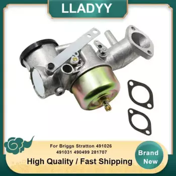 Карбюратор для двигателя Briggs Stratton 491026 491031 490499 281707 12