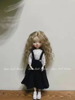 Kari Doll Одежда и юбки 2025л. Черно-белый с комплектом сарафанов для куклы Landazz Landoudou