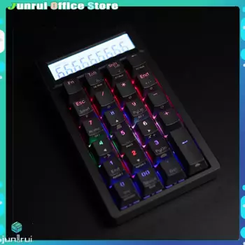 Карманная цифровая клавиатура Akko X Ducky, миниатюрная многофункциональная клавиатура, механическая клавиатура Pbt, клавиатура с колпачком