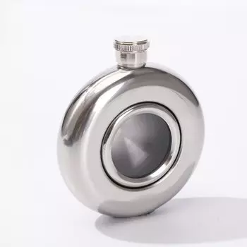 Карманная фляга Xbees из нержавеющей стали 5 унций