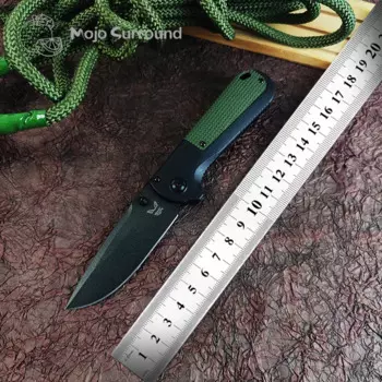 Карманный складной нож BM 430, ножи-бабочки, EDC, мини-тактические военные охотничьи ножи, карманные ножи для выживания, частичная зубрация