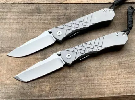 Карманный складной нож ChrisCR Umnumzaan лезвие S35VN рукоятка из титанового сплава тактические ножи