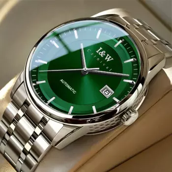 КАРНАВАЛ брендовые механические часы, роскошные сапфировые часы с календарем MIYOTA, автоматические наручные часы, водонепроницаемые для мужчин, Reloj Hombre