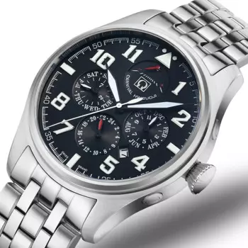 Карнавальные брендовые Роскошные мужские часы Япония MIYOTA автоматические механические мужские часы He Gas 150 м Водонепроницаемые многофункциональные часы C8675-6