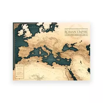 Карта Древнего Рима, Yoolife, печать на холсте