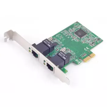Карта контроллера PCI-Express Dual Gigabit Ethernet Чипсет RTL8111E Высокопроизводительный контроллер 10/100/1000 BASE-T Ethernet LAN