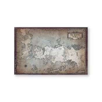 Карта Вестероса Kasamanis на холсте