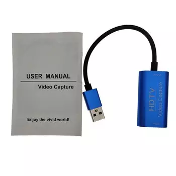 Карта захвата видео USB 3,0 1080P 4K HDMI-совместимый видеорегистратор записывающая коробка для ПК игровая камера Запись живой трансляции