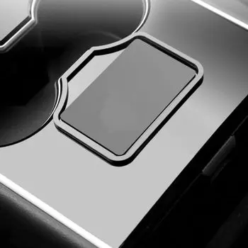 Карта запуска двигателя автомобиля, положение ключа, накладка, держатель рамки, фиксатор, ограничение для Tesla Model 3 Y 2017 2018 2019, декоративные аксессуары