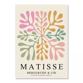 Картина "Абстрактный коралловый цветок" Wartlla