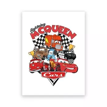 Картина Disney Молния Маккуин печать на холсте
