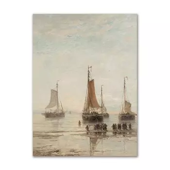 Картина "Гора и озеро", EnjoytheSpirit, холст