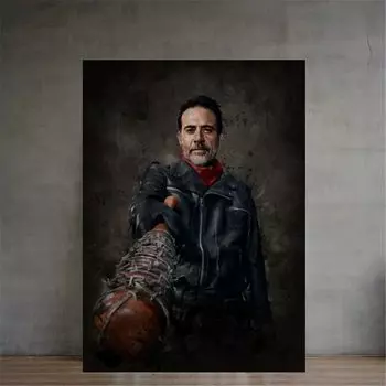 Картина «Ходячие мертвецы» на холсте