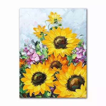 Картина маслом DHRM Современная