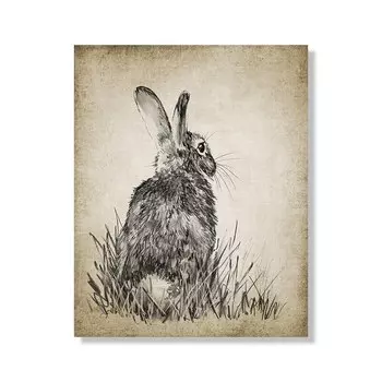 Картина маслом кролик Ilan grace