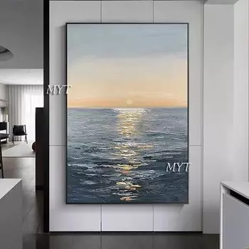 Картина маслом MYT Морской пейзаж