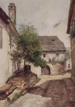 Винтажная картина маслом в скандинавском стиле, рисунок сельского ландшафта, живопись в дикой местности, неба и ветряной мельницы, декоративное изображение для дома