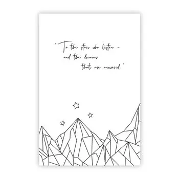 Картина на холсте "A Court of Thorns and Roses" Yoolife