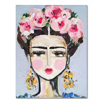 Картина на холсте АлиПэинт Современная абстрактная девушка