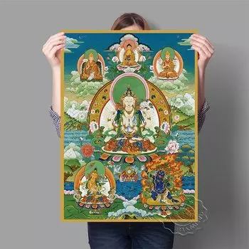 Картина на холсте Будда BJYWDAP