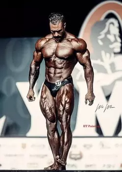 Картина на холсте «Человек мышц»