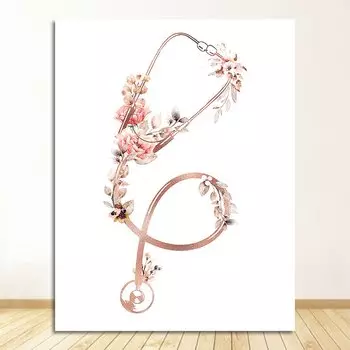 Картина на холсте DHRM Кардиолог