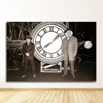 Картина на холсте DHRM Назад в будущее