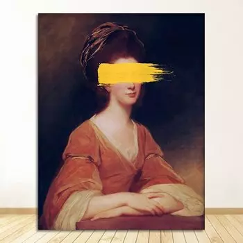 Картина на холсте DHRM, ретро стиль