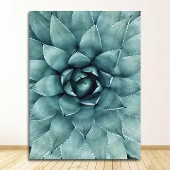 Картина на холсте DHRM Зеленый алоэ