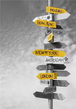 Картина на холсте Европейский пейзаж JIANGGERONGZHAO