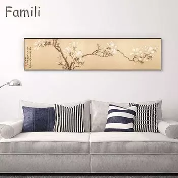 Картина на холсте Famili, пейзаж, импрессионизм