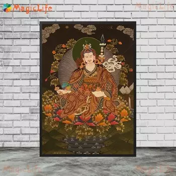 Картина на холсте "Guru Rinpoche Padmasambhava Bodhisattva Buddha"
