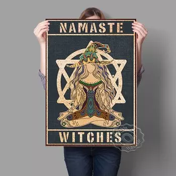 Картина на холсте Hocskir Namaste Witches