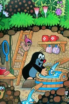 Картина на холсте "Кротик"