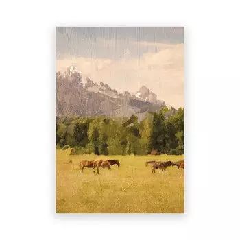 Картина "Осеннее дерево", Ilan grace, печать на холсте