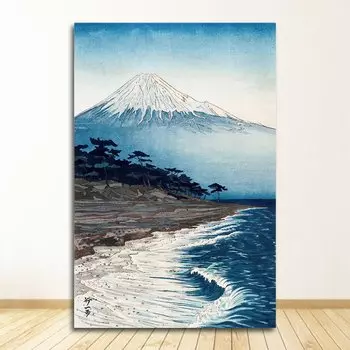 Картина "Волна Канагава", холст, DHRM