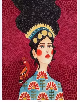 Картина YIKES "Красивая женщина"