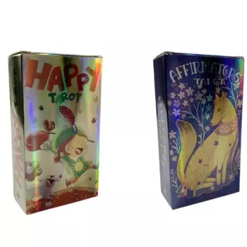 Карточка Tarot с бумажным руководством, колода гадания на английском языке, настольная игра для семейной вечеринки, карточки для начинающих, 11,3*6,3 см