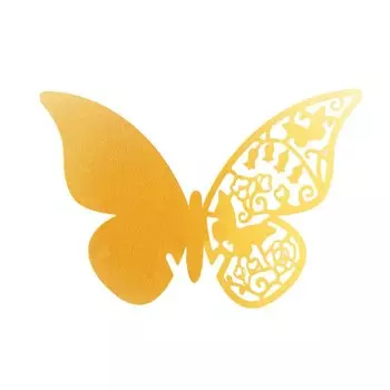 Карточки для бокалов с именами, цветы, 50 шт