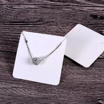 Карточки для украшений из крафт-бумаги, 50 шт