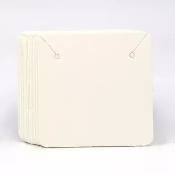 Карточки для ювелирных изделий TRYTRYSEE 5x5 см 50 шт.
