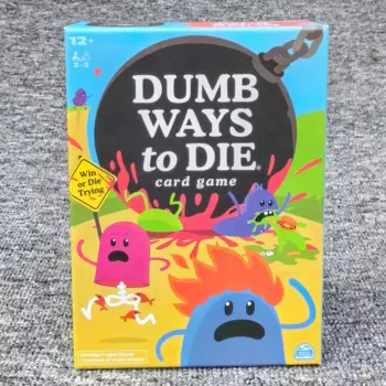 Карточная игра Dumb Ways to Die The Viral Hit Card Game для колледжа на день рождения, более семейные игры, игры для вечеринок, забавная игра