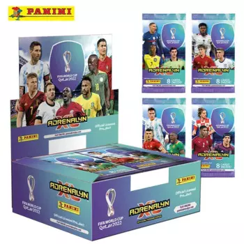Карточная коробка Panini для чемпионата мира по футболу, книга для карт с четырьмя звездами, трехмерная коллекция Кармело Роналду, карточная книга