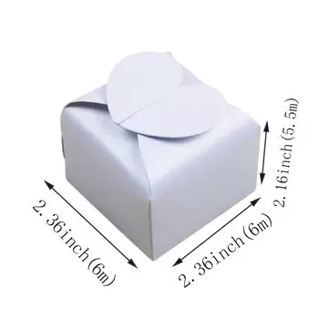 Картонные подарочные коробочки WEHRPARTY 20/30/50 шт.